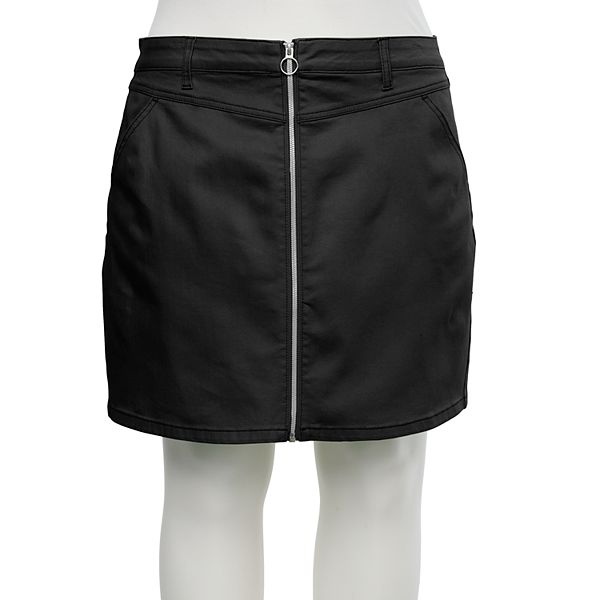 Black mini sale skirt kohls