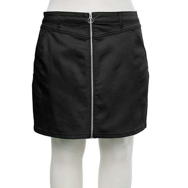 Kohls plus size long black clearance skirt