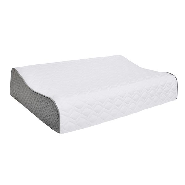 Sealy Essentials 20 in. x 15 in. Contour Curve Memory Foam