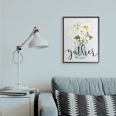 Stupell Home Decor Gather Spring Bouquet Framed Wall Art