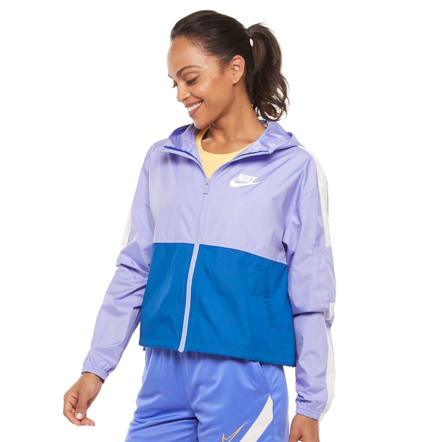 kohls nike windbreaker womens