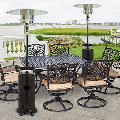 Hanover Accessories 7-ft. 41,000 BTU Umbrella Propane Patio Heater