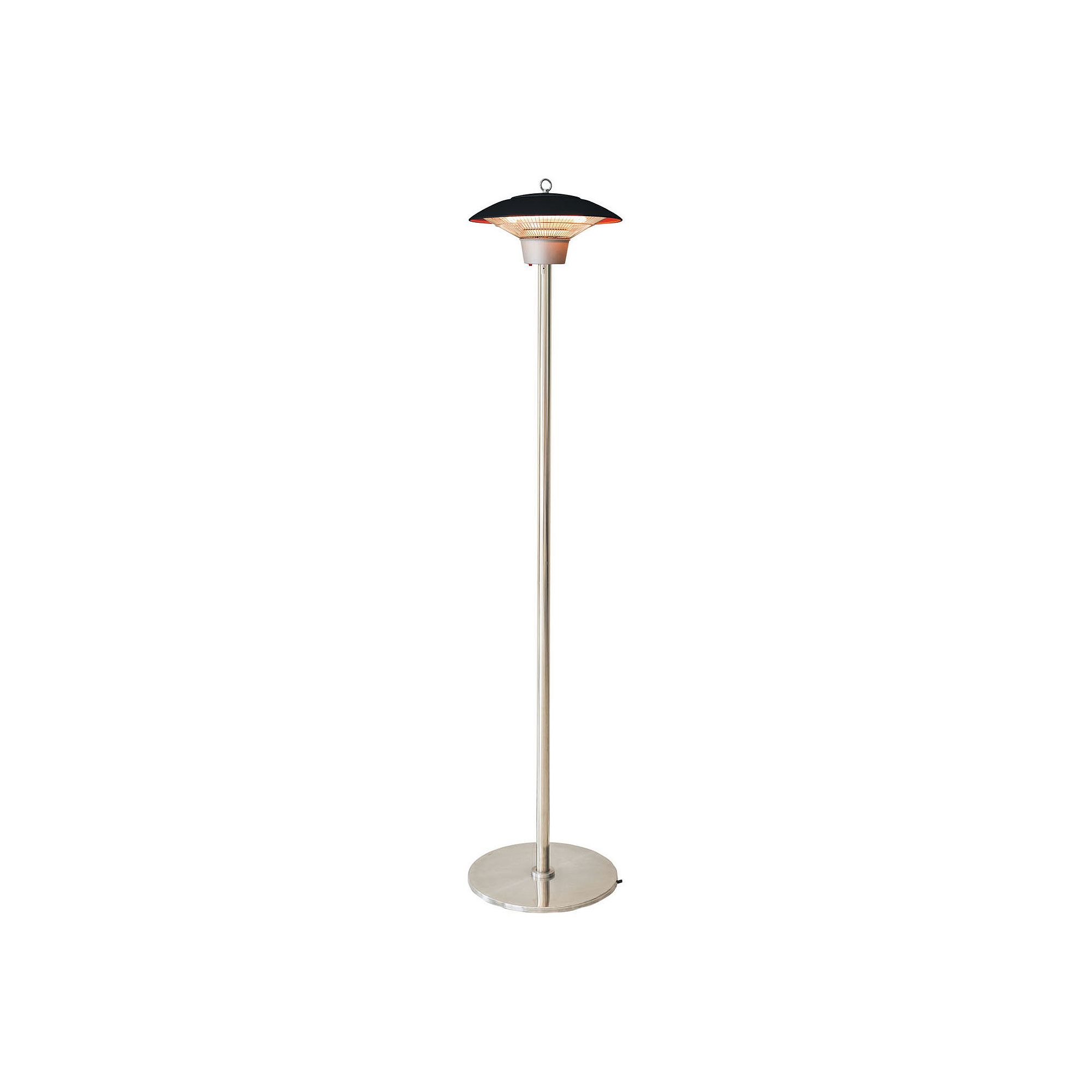 Hanover Accessories Electric Infrared Heat Floor Lamp, Black