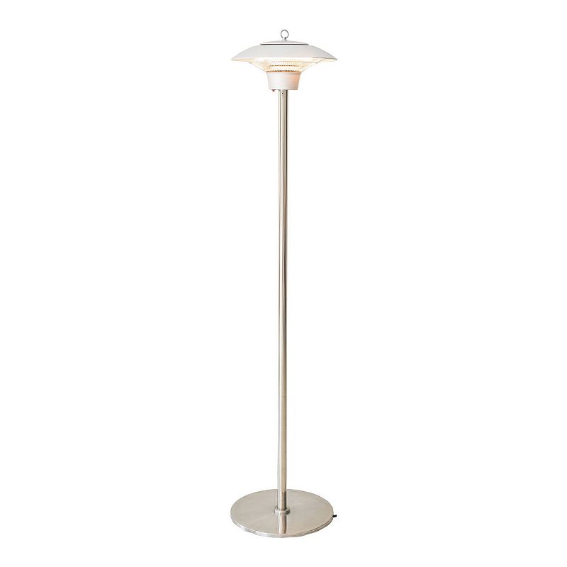 Hanover Accessories Electric Infrared Heat Floor Lamp, Grey