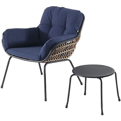 Hanover Accessories Naya 3-Piece Chair Set with Cushions