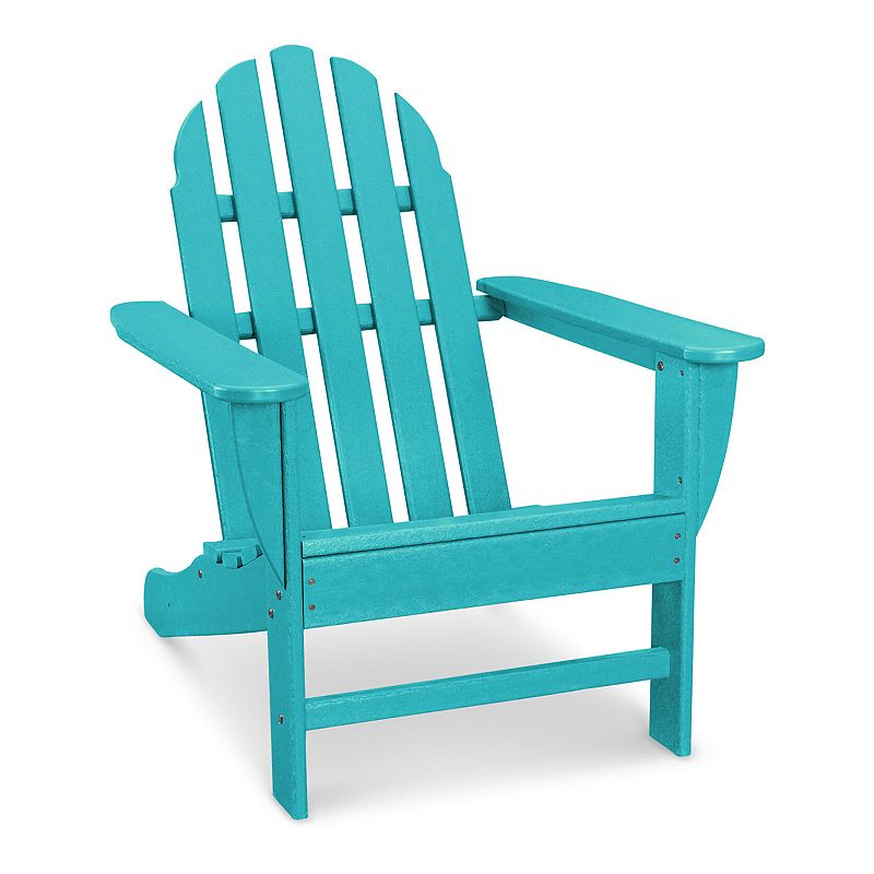 Hanover Accessories Classic All-Weather Adirondack Chair, Blue