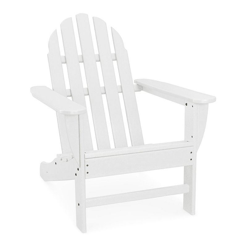 Hanover Accessories Classic All-Weather Adirondack Chair, White