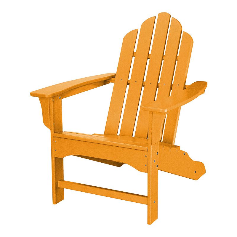 Hanover Accessories All-Weather Contoured Adirondack Chair, Orange