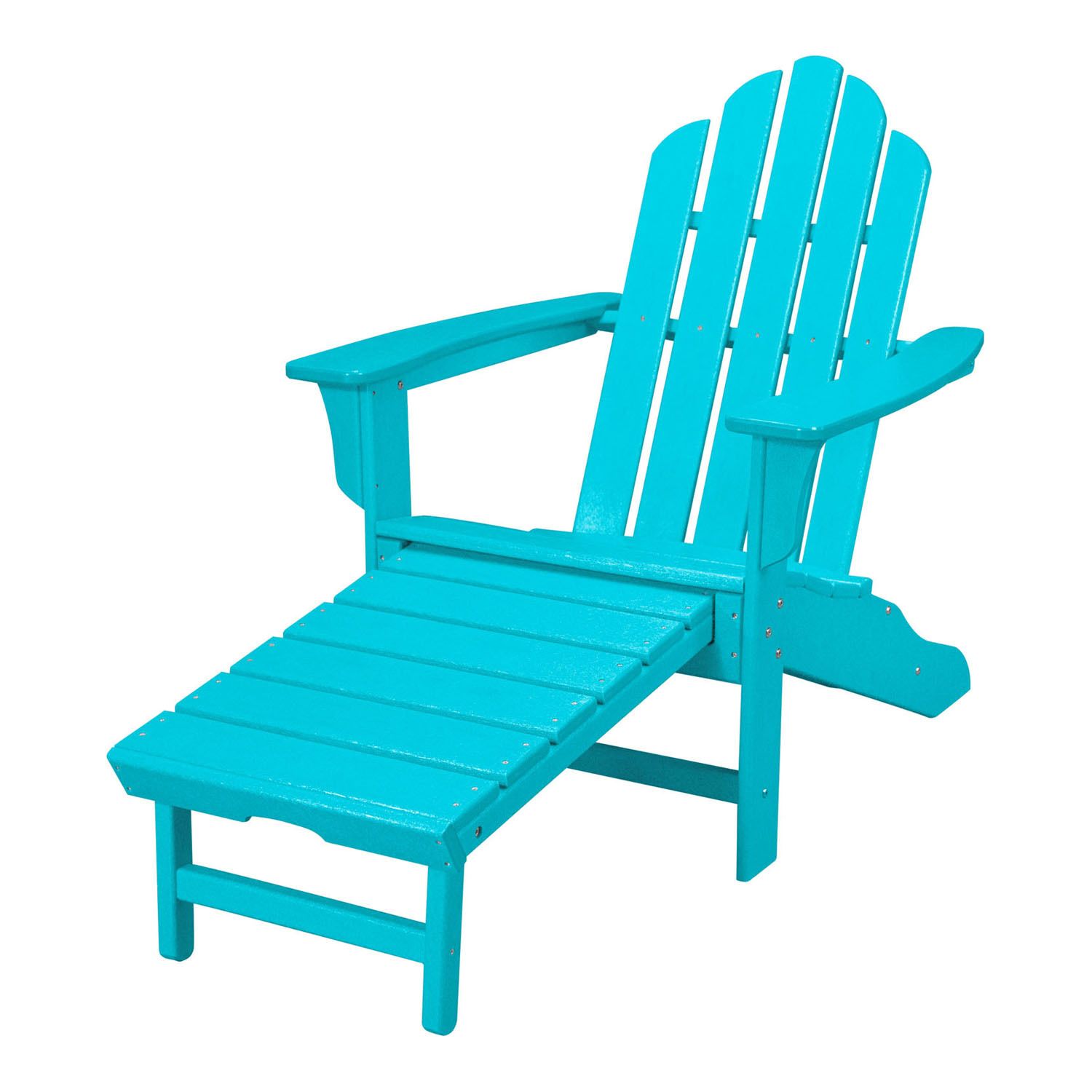 Image for Hanover Accessories All-Weather Contoured Hideaway Ottoman Adirondack Chair at Kohl's.
