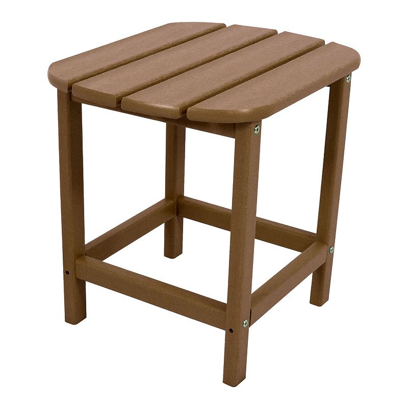Hanover Accessories All-Weather End Table, Brown
