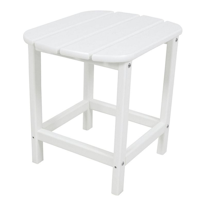 64299169 Hanover Accessories All-Weather End Table, White sku 64299169