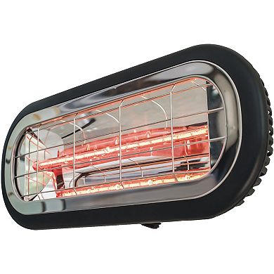 Hanover Accessories Electric Halogen Infrared Heat Lamp for Hanging or Mounting