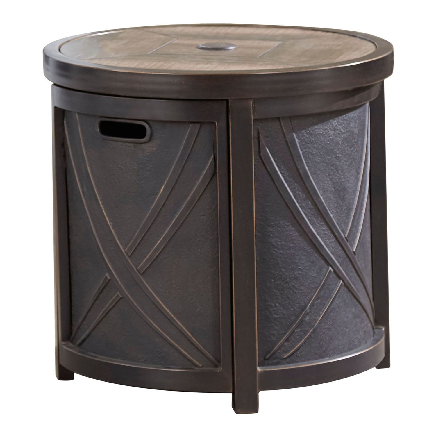 Image for Hanover Accessories Round Umbrella End Table at Kohl's.