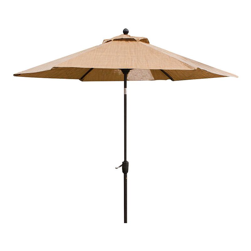 Hanover Accessories Monaco Table Umbrella, Brown
