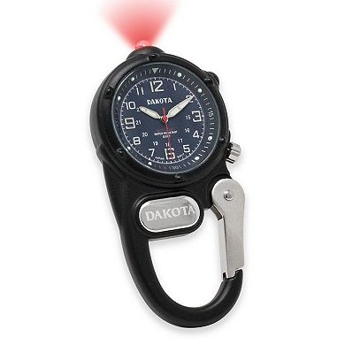 Dakota Mini Clip Microlight Carabiner Clip Watch