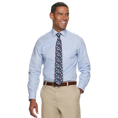 Men's Croft & Barrow Classic-Fit Easy Care Spread Collar Dress Shirt