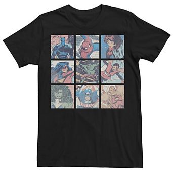 Men's Marvel Pastel Heroes Tee