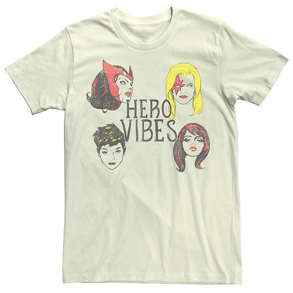 Men's Marvel Comics Women Hero Vibes Tee