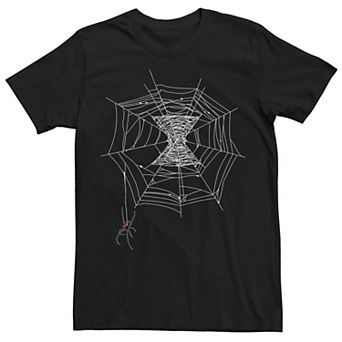 Men's Marvel Black Widow Web Logo Tee