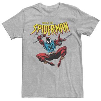 Men's Marvel Spider-Man Web Of Spider-Man Portrait Tee