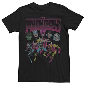 Men's Marvel Grunge Group Tee