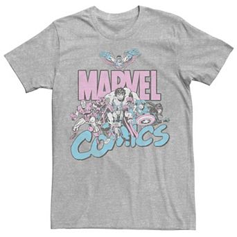 Men's Marvel Pastel Group Tee