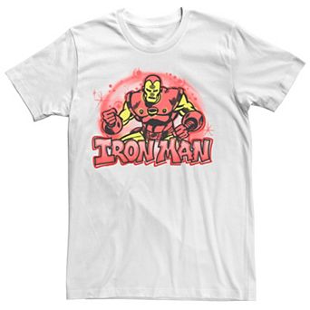 Men's Marvel Airbrushed Iron Man Tee