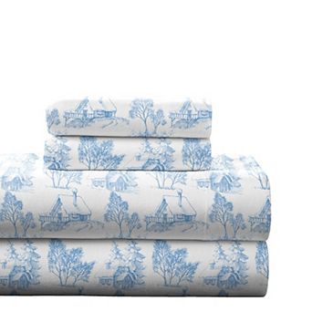 Pointehaven Deep Pocket Flannel Sheet Set
