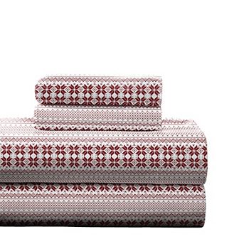 Pointehaven Deep Pocket Flannel Sheet Set