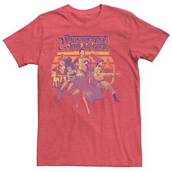 Men's Dungeons & Dragons Reto Dd Poster Tee