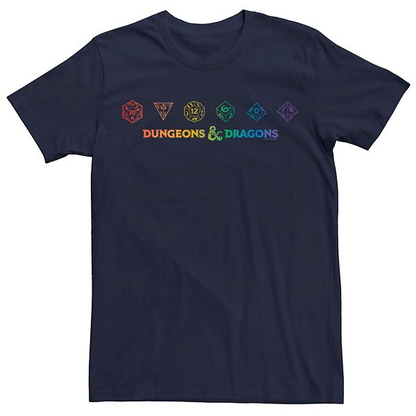 dungeons and dragons rainbow shirt