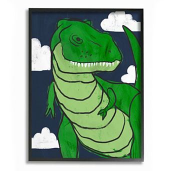 Stupell Home Decor T-Rex Framed Wall Art