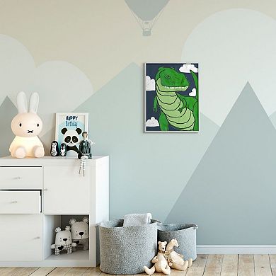 Stupell Home Decor T-Rex Framed Wall Art