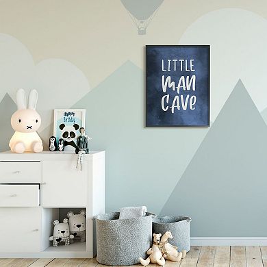 Boys Stupell Home Decor Little Man Cave Framed Wall Art