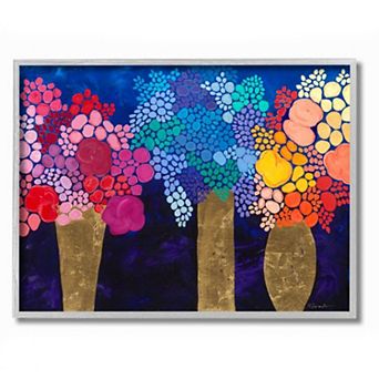 Stupell Home Decor Floral Bouquets Framed Wall Art