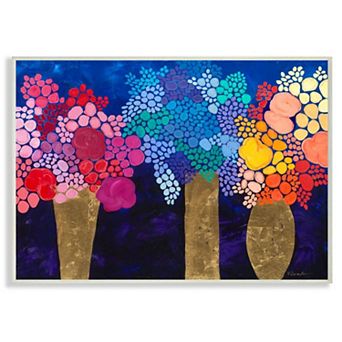 Stupell Home Decor Floral Bouquets Plaque Wall Art