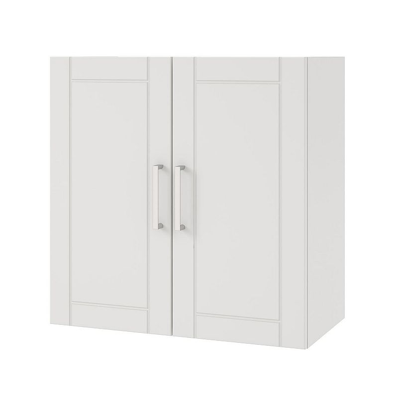 SystemBuild Callahan Wall Storage Cabinet, White