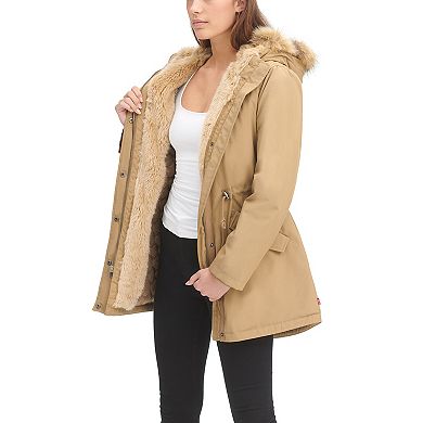 Women's Levi's® Arctic Cloth Fishtail Parka Jacket