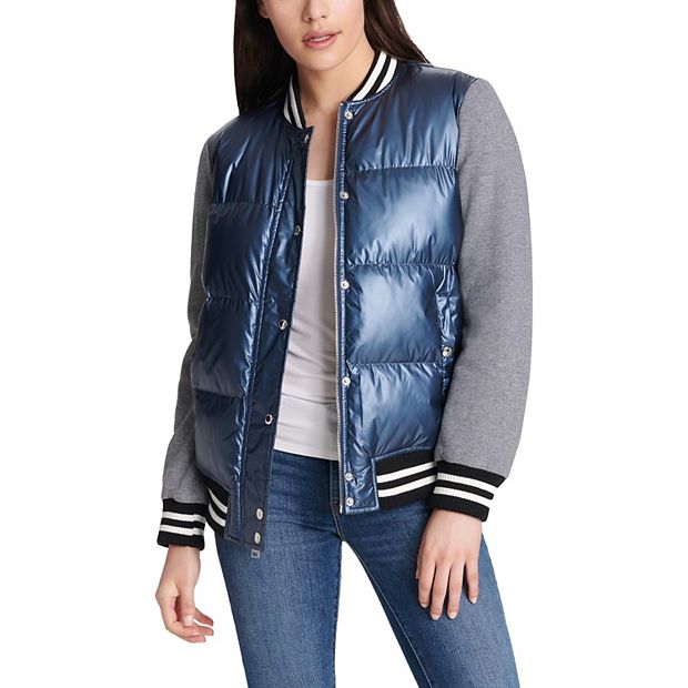 levi's mixed media bomber jacket