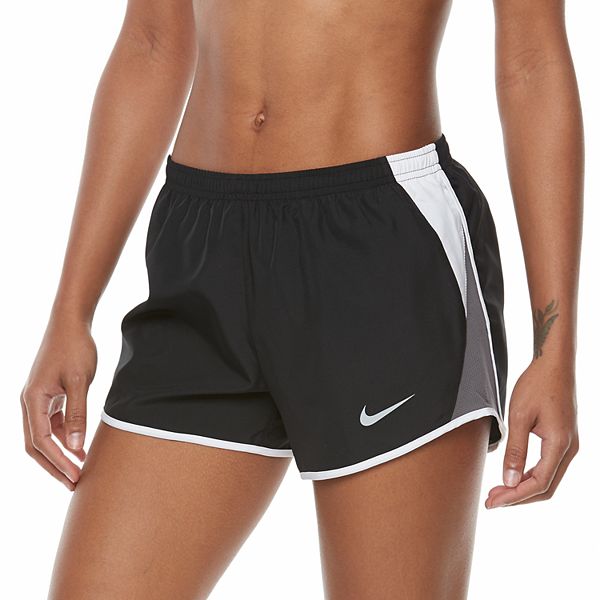 womens nike shorts white