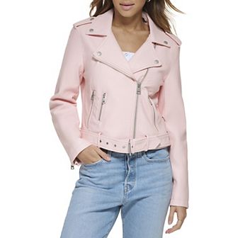 Women's Levi's® Belted Faux Leather Motorcycle Jacket