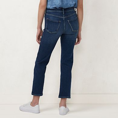 Women's LC Lauren Conrad Super High-Waisted Slim Straight Jeans