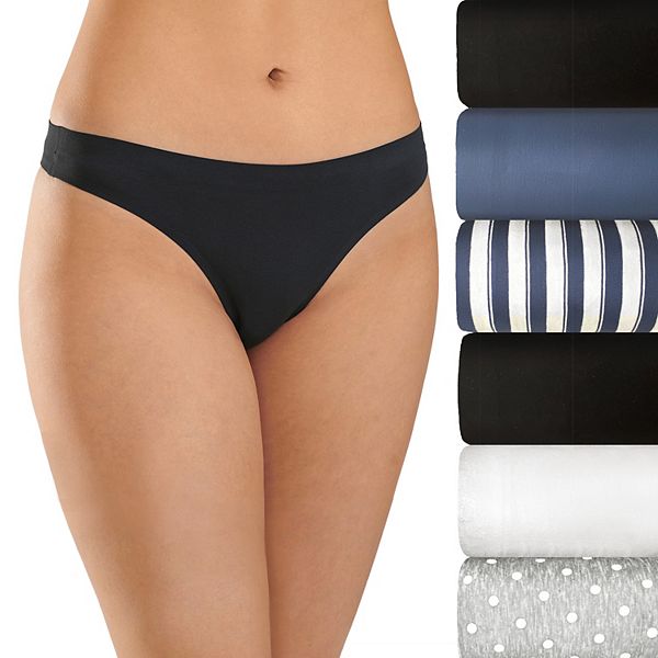 Juniors' SO® 6Pack Cotton Bikini Panty Set SO75008P6