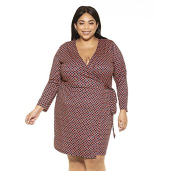 Plus Size ALEXIA ADMOR Amelia Wrap Dress