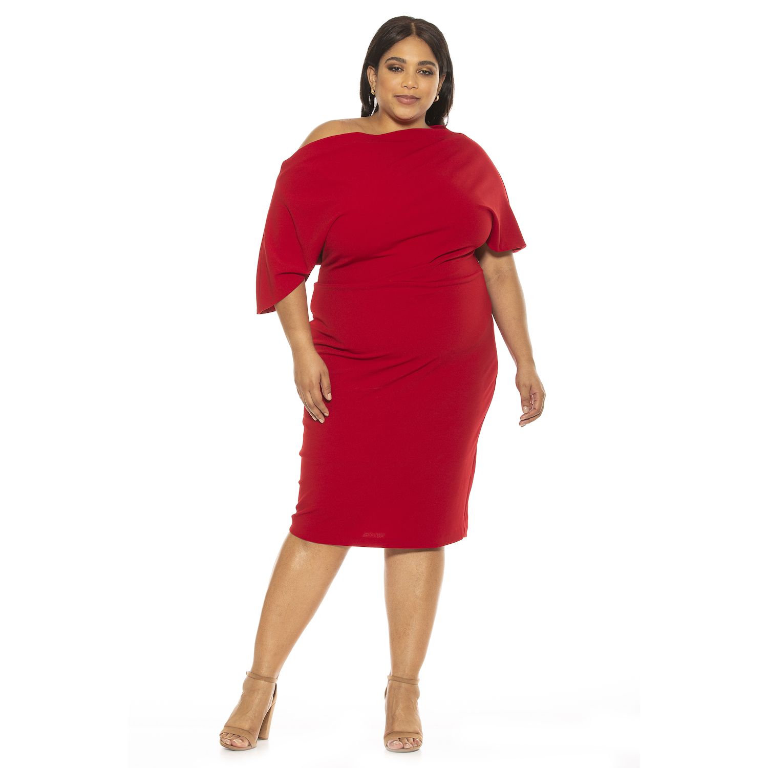 kohls womens red dresses