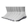 Men's Hanes 8-Pack Ultimate X-Temp Ultra Cushion Ankle Socks