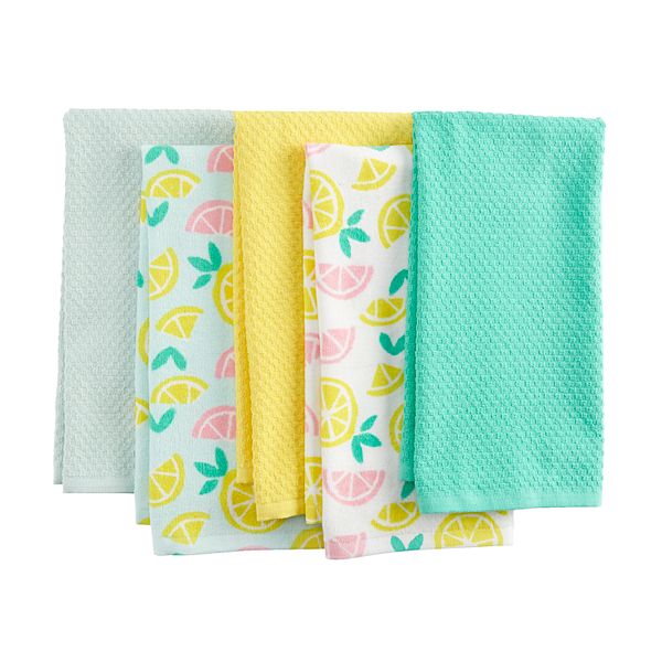 Kohl's Cares Green Kitchen Towels