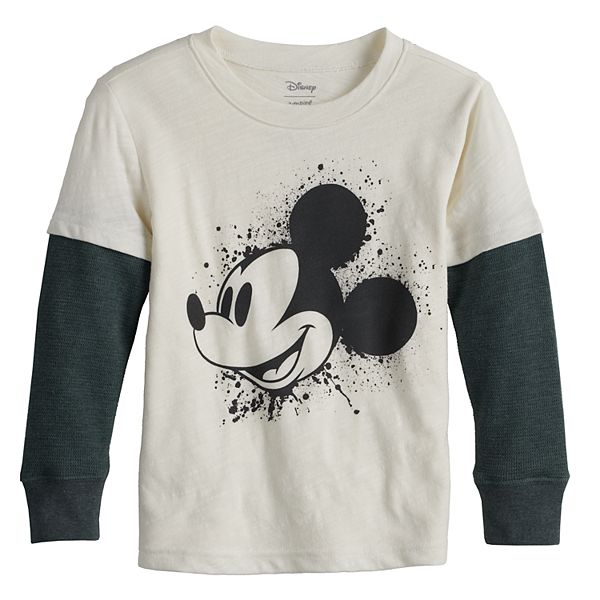 Download Disney S Mickey Mouse Toddler Boy Adaptive Double Layer Skater Tee By Jumping Beans