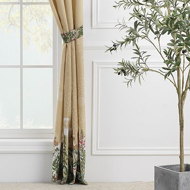 Barefoot Bungalow 2-pack Dandelion Window Curtain Set