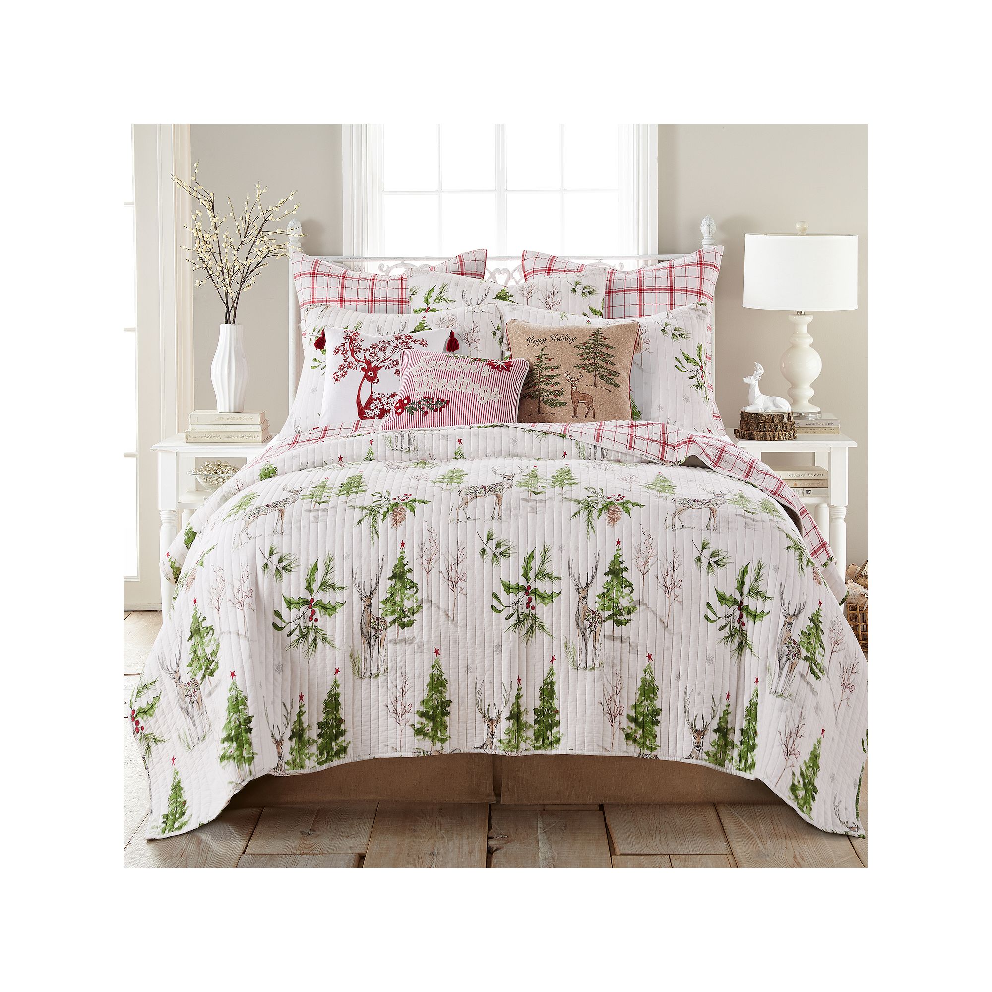 Levtex Home Villa Lugano Sleigh Bells Quilt or Sham, Multi